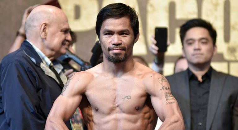 Manny ‘Pacman’ Pacquiao donates latest endorsement fee to typhoon victims