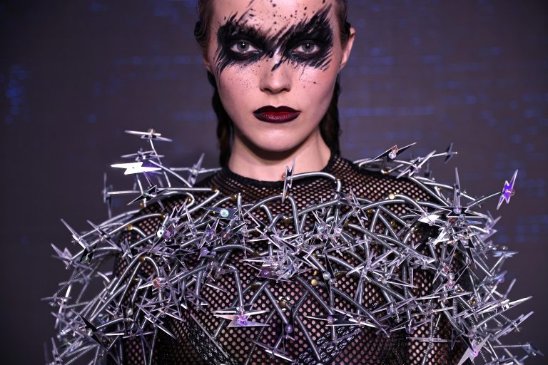 Lights! Models! Garbage! Taiwan designer turns waste into fashion