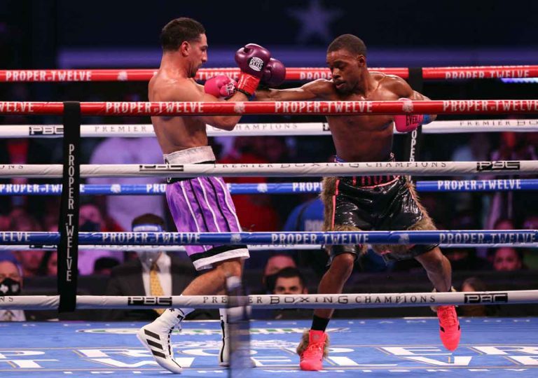 Unbeaten Spence returns from horrific crash to dominate Garcia
