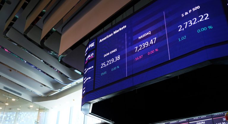 Main index closes lower in absence of fresh leads