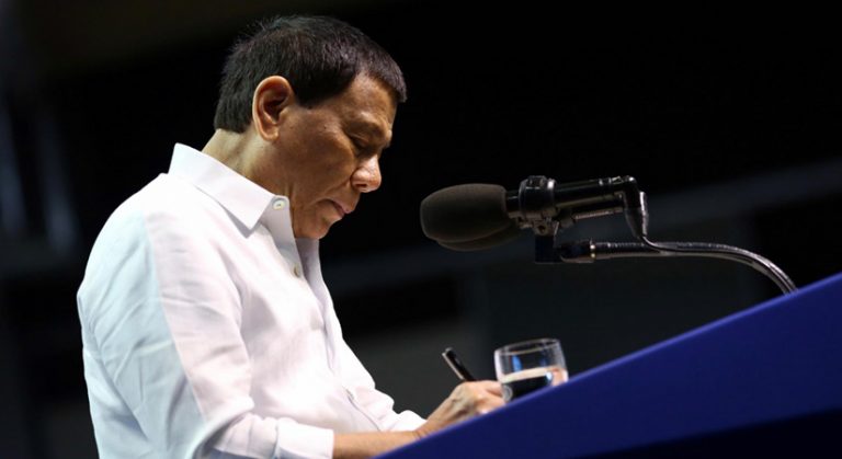 Duterte to sign 2021 budget bill by end of the year, Palace says