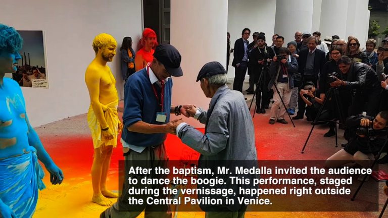 Pioneering artist David Medalla, 78