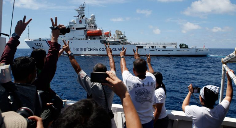 China bats for dialogues on sea dispute