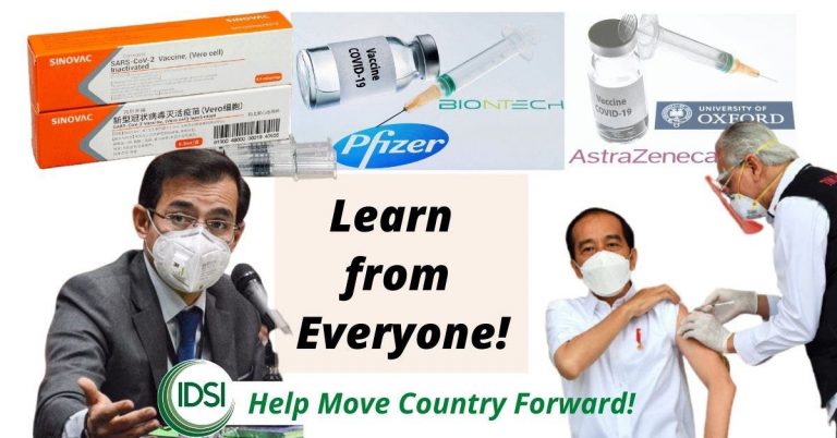 Lies and realities in the vaccine race