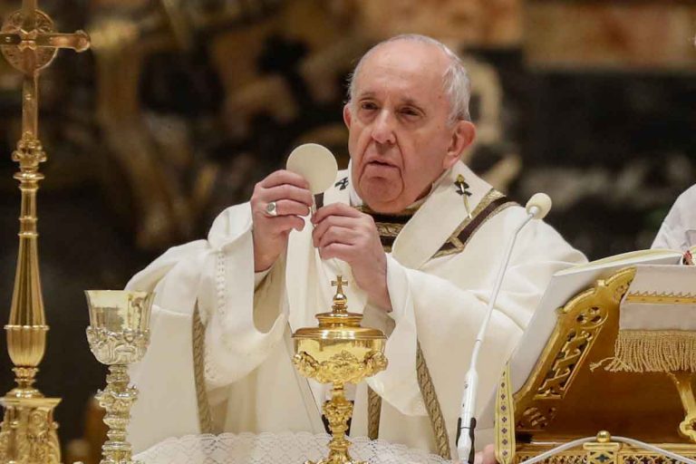 Pope breaks tradition, names woman to senior synod post