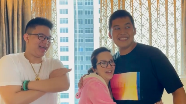 WATCH: Kris Aquino finally reunites with son Josh after almost 2 months