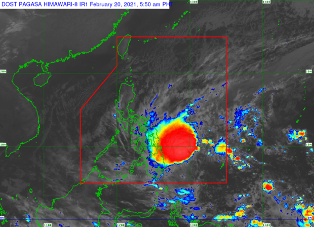 Storm Auring maintains strength; heavy rains due in parts of Visayas, Mindanao