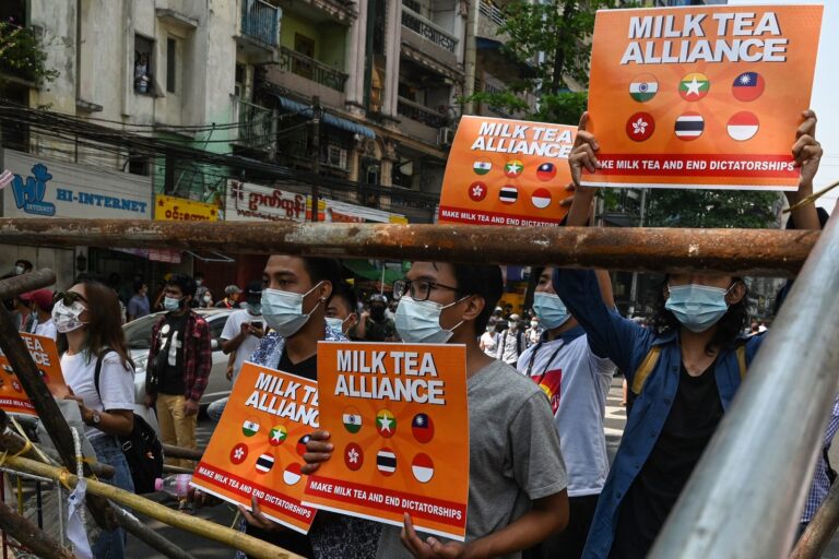 Twitter spotlights Asia democracy movements with #MilkTeaAlliance emoji