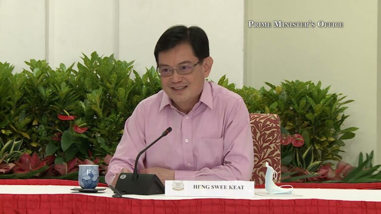 Singapore deputy PM unexpectedly steps aside as future premier, in succession setback