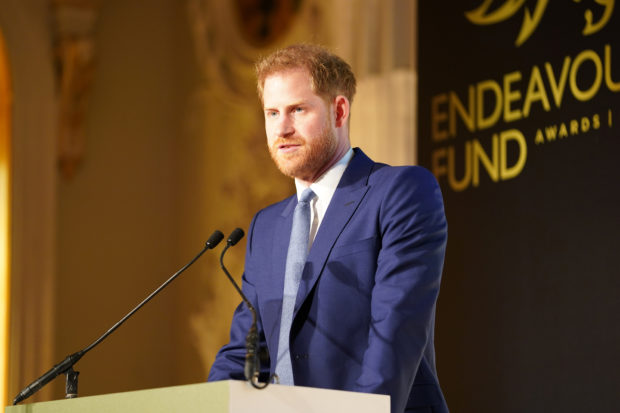 Prince Harry arrives back in the UK for Prince Philip funeral