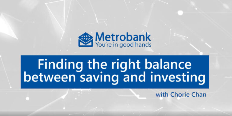 Finding the right balance between saving and investing