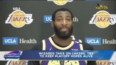 Wizards take on Lakers, try to keep playoff hopes alive