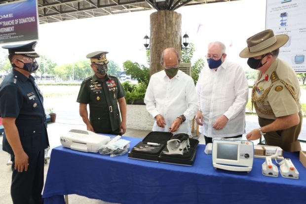 Australia hands over P70M in donations for AFP’s pandemic response