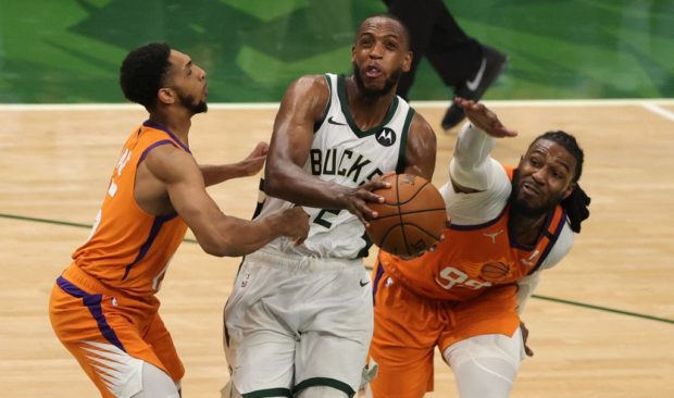 Bucks defeat Suns to tie NBA Finals duel at 2-2