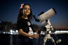 Head in the sky: 8-year-old Brazilian girl dubbed world’s youngest astronomer