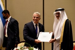 Foreign Minister Yair Lapid opens Israeli embassy in Bahrain