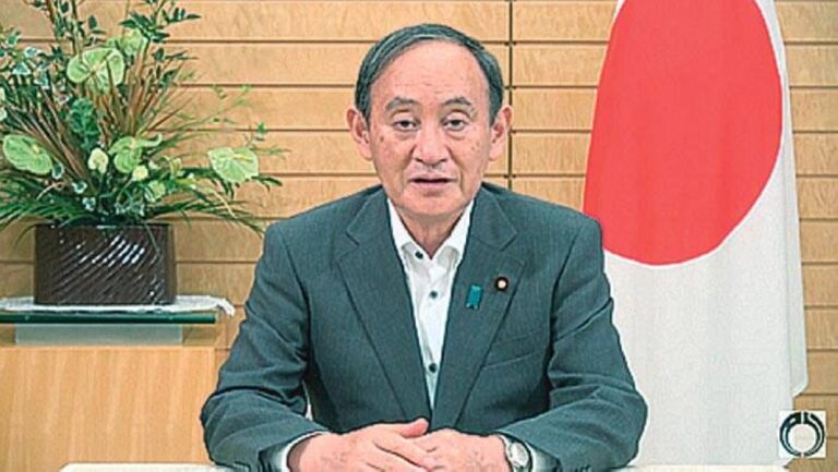 Japan’s Prime Minister Suga to step down Sept — party