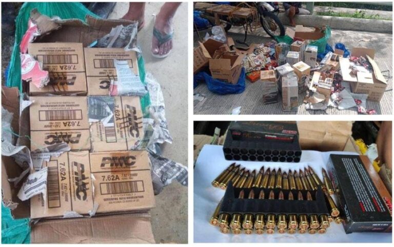 Govt troops, police seize ammo, nab 3 in Butuan City