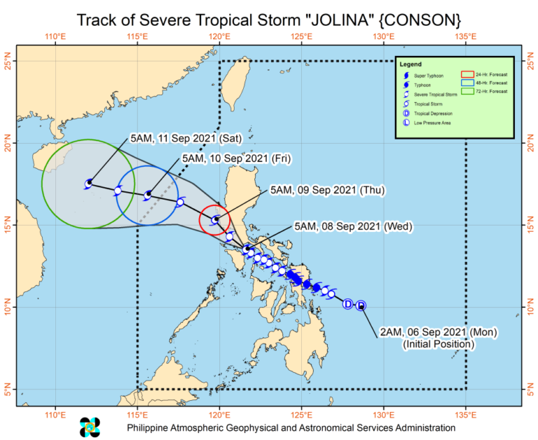 Signal No. 2 up in NCR, parts of Luzon as ‘Kiko’ enters PH, ‘Jolina’ weakens