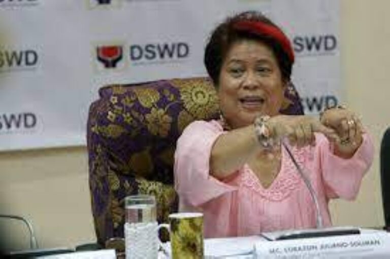 Former DSWD chief Dinky Soliman, 68