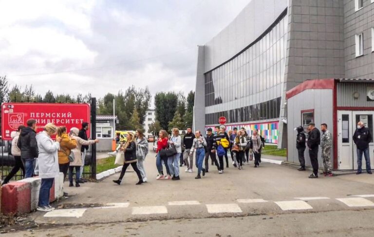 At least eight dead in Russian campus shooting