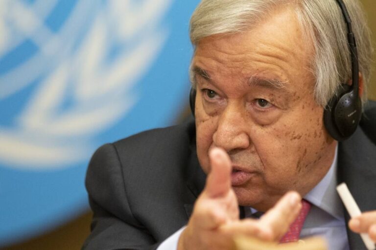 UN chief warns China, US to avoid Cold War