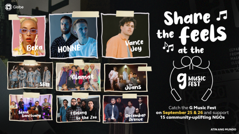 Watch & Share the Good Vibes: Honne, Vance Joy, BEKA, SB19, many more to perform at G Music Fest…