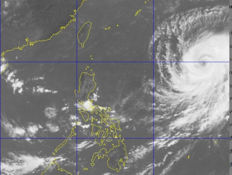 Typhoon seen to enter PAR Tuesday