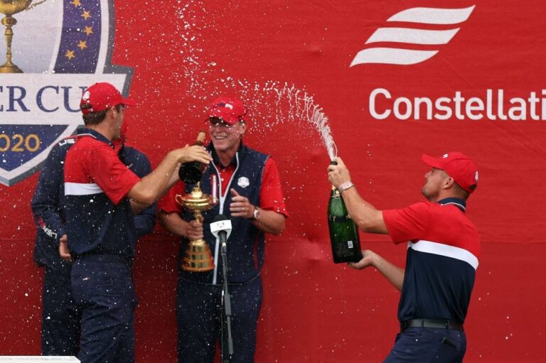 US young guns overwhelm Europe in Ryder Cup rout