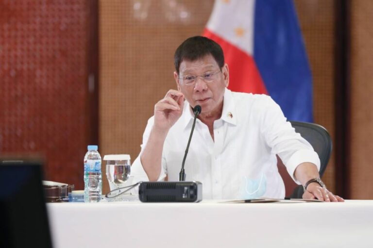 Duterte again mulls mandatory jabs