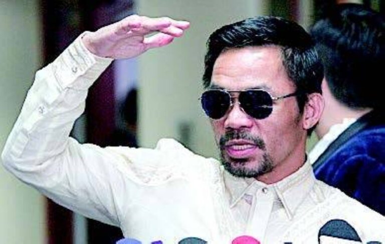 Pacquiao to file CoC for president on Oct. 1