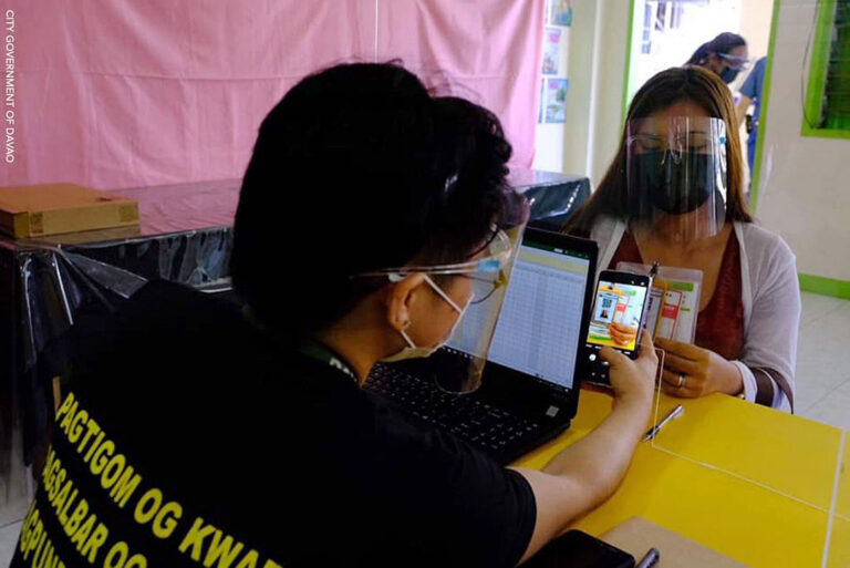 Private sector employees get training to augment Davao City’s contact tracing teams