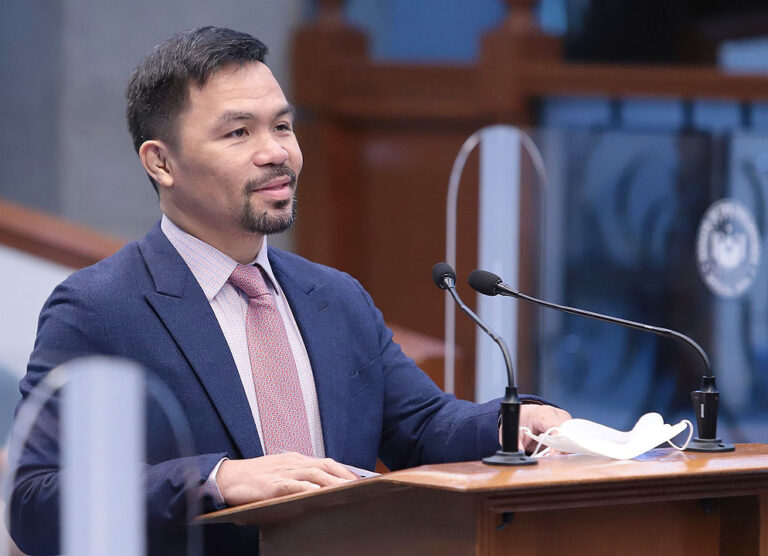 Boxing star Pacquiao nominated bet for president next year