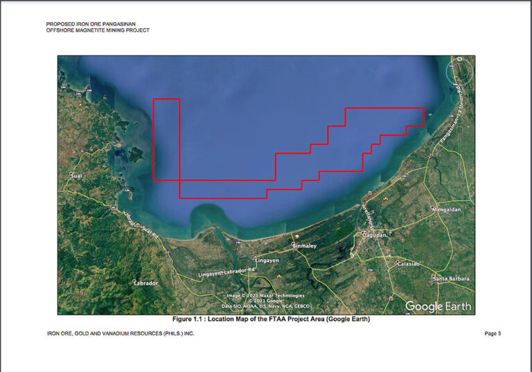 Fishermen object to proposed offshore mining in Pangasinan   