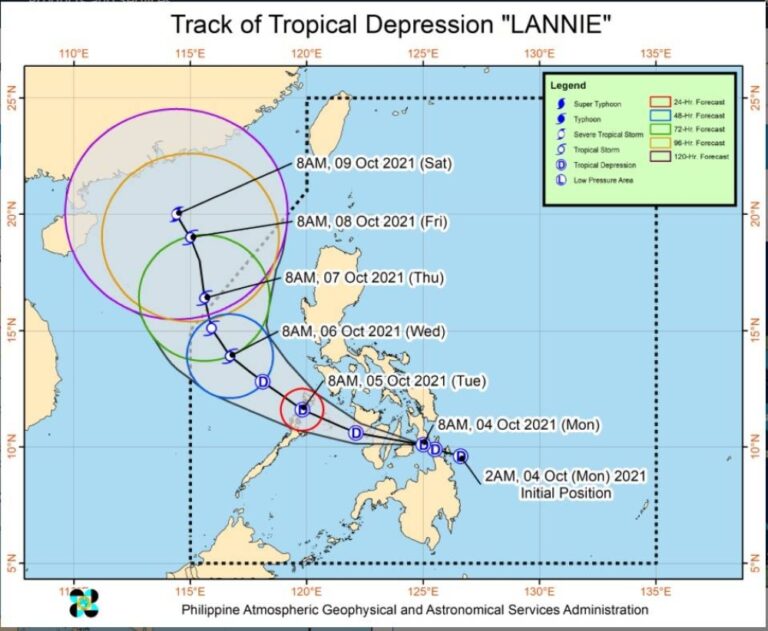 ‘Lannie’ makes landfall, Signal No. 1 up in many areas