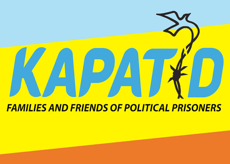 Political prisoners’ support group condemns Marcos’s presidential bid