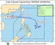“Maring” continues to move away from extreme N. Luzon, to exit PAR today – PAGASA