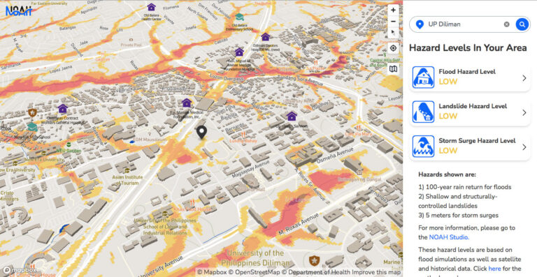 Revamped hazard-mapping website identifies risks, safe places 