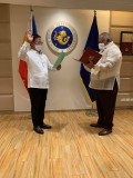 Southern Leyte Rep. Roger Mercado takes oath as new DPWH chief