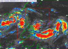 Rains expected in parts of E. Visayas due to trough of TD “Maring”