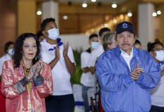 Nicaraguan president, wife banned from US