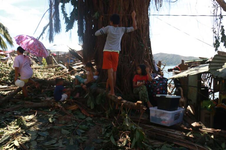 Supplies running low for survivors of typhoon