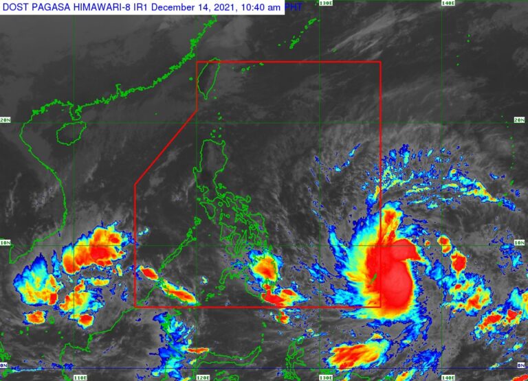 Rai may make landfall by Thursday