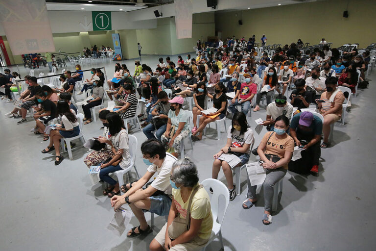 Philippine vaccine shots top 100M
