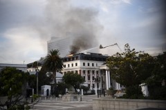 S. Africa parliament fire contained: firefighters