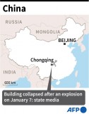 At least 3 dead in SW China building collapse