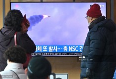 North Korea fires ballistic missile, restarting weapons tests blitz