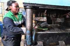 ‘Trash has value’: Kenyan inventor turns plastic into bricks