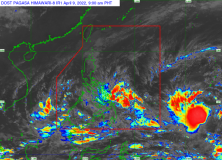 Signal No. 1 raised over Eastern Samar, parts of Mindanao due to Tropical Depression “Agaton”