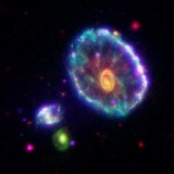 Webb telescope captures colourful Cartwheel Galaxy